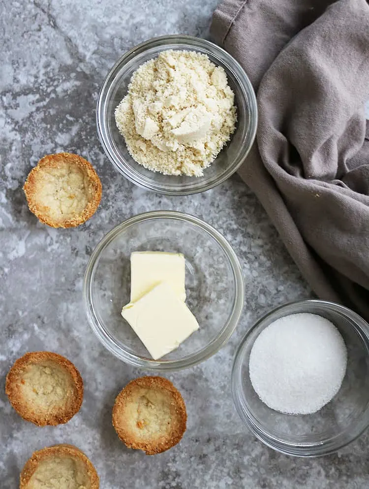 Image of Ingredients To Make 3 Ingredient Almond Crust