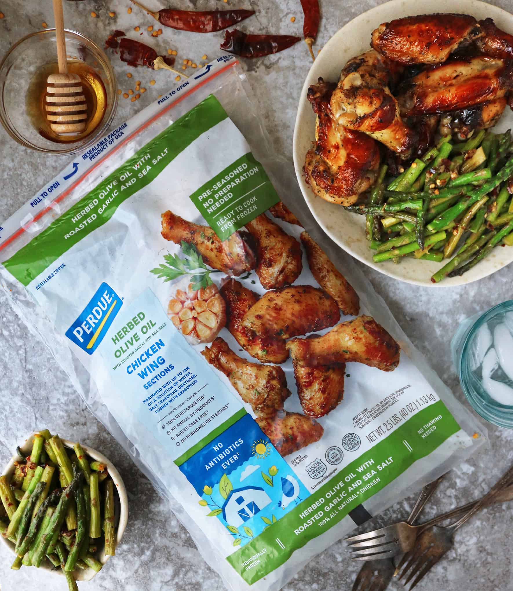 Delicious PERDUE® Herbed Olive Oil Seasoned Wings