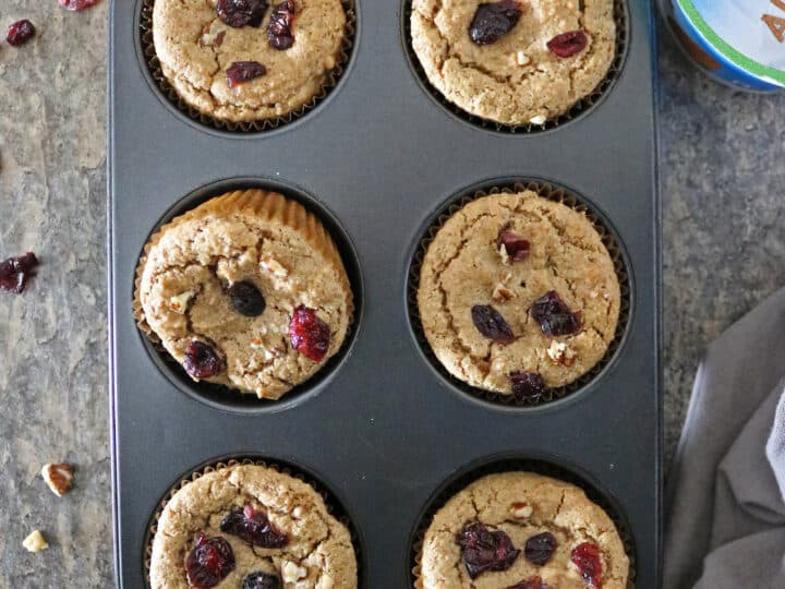 Cranberry Walnut Muffin Tops - Jellibean Journals
