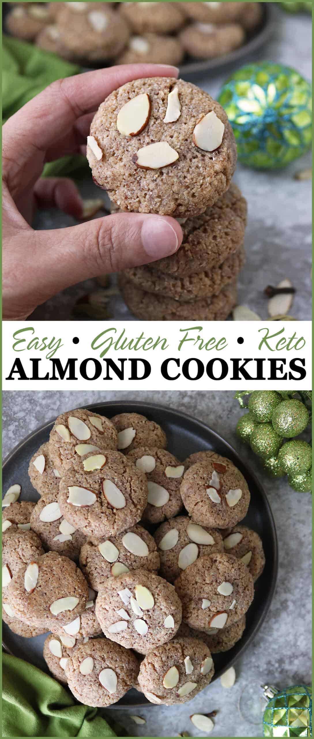 Gluten Free Keto Almond Cookies Recipe Savory Spin