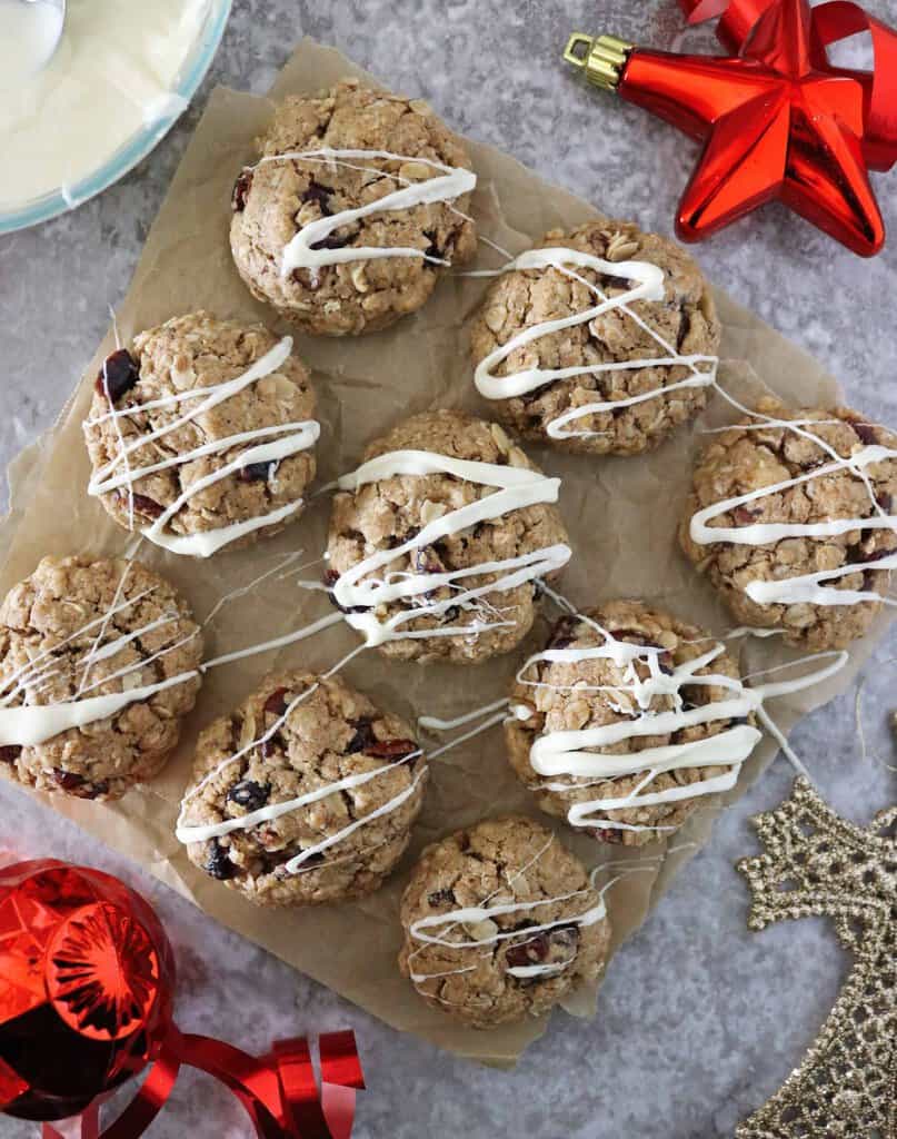 Just Baked Oatmeal Cranberry Cookies