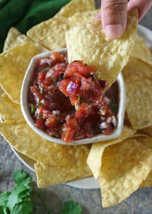 Easy Homemade Salsa