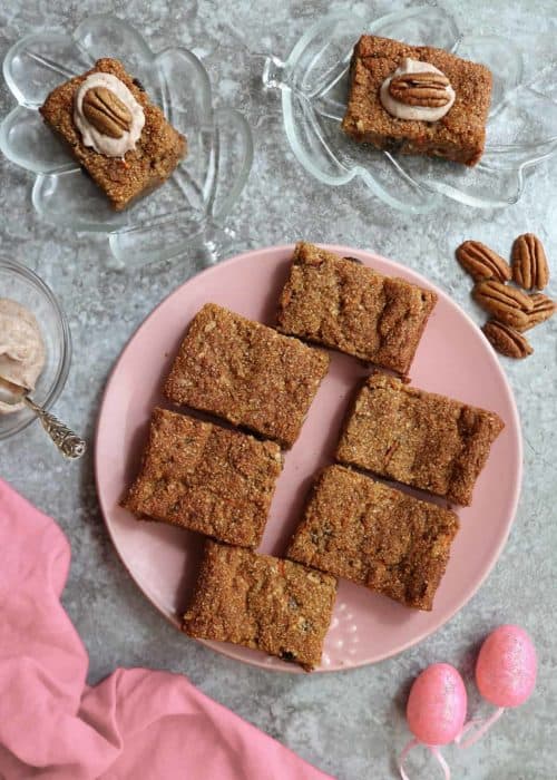 Carrot Cake Bars (A Paleo Recipe)