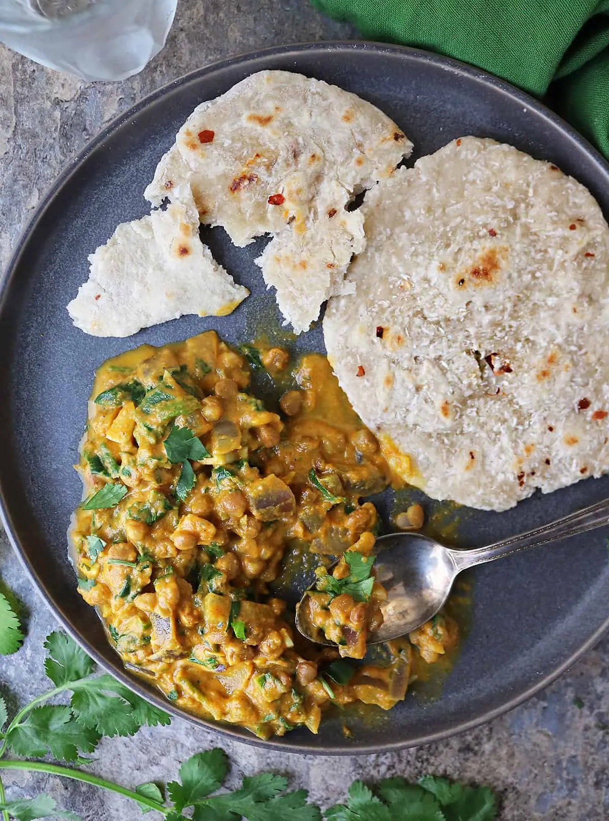 Quick, delicious and filling, this vegan lentil curry had us licking our plates.