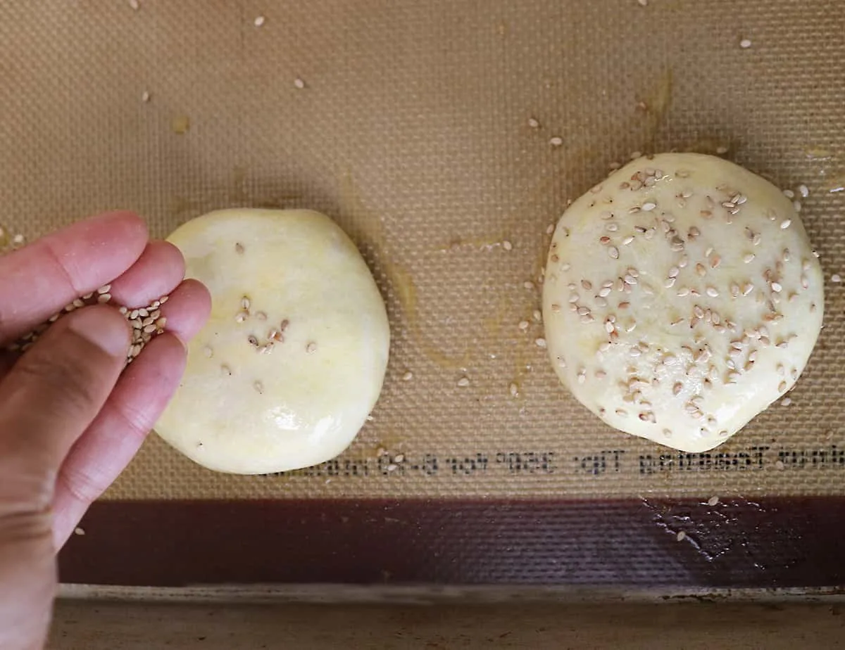 Stuffed Buns / Biscuits Ready For The Oven