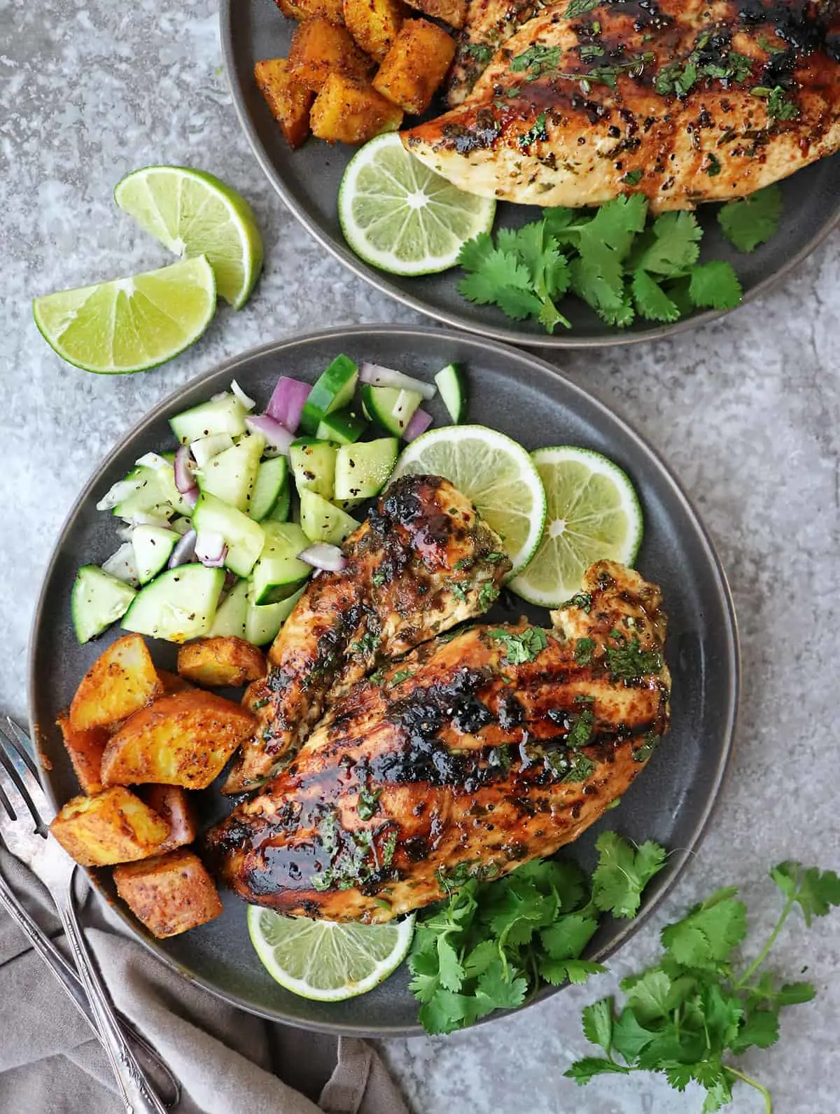 Easy Cilantro Lime Chicken Dinner Recipe Savory Spin