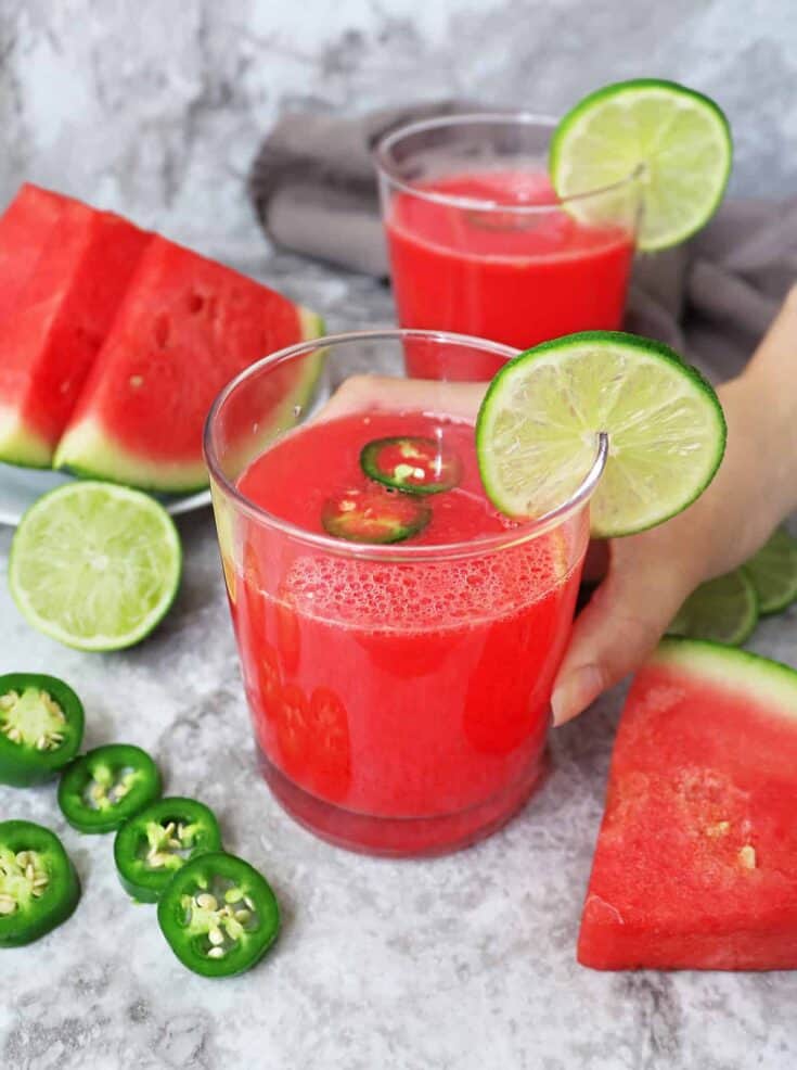 Watermelon Mocktail - Taming of the Spoon