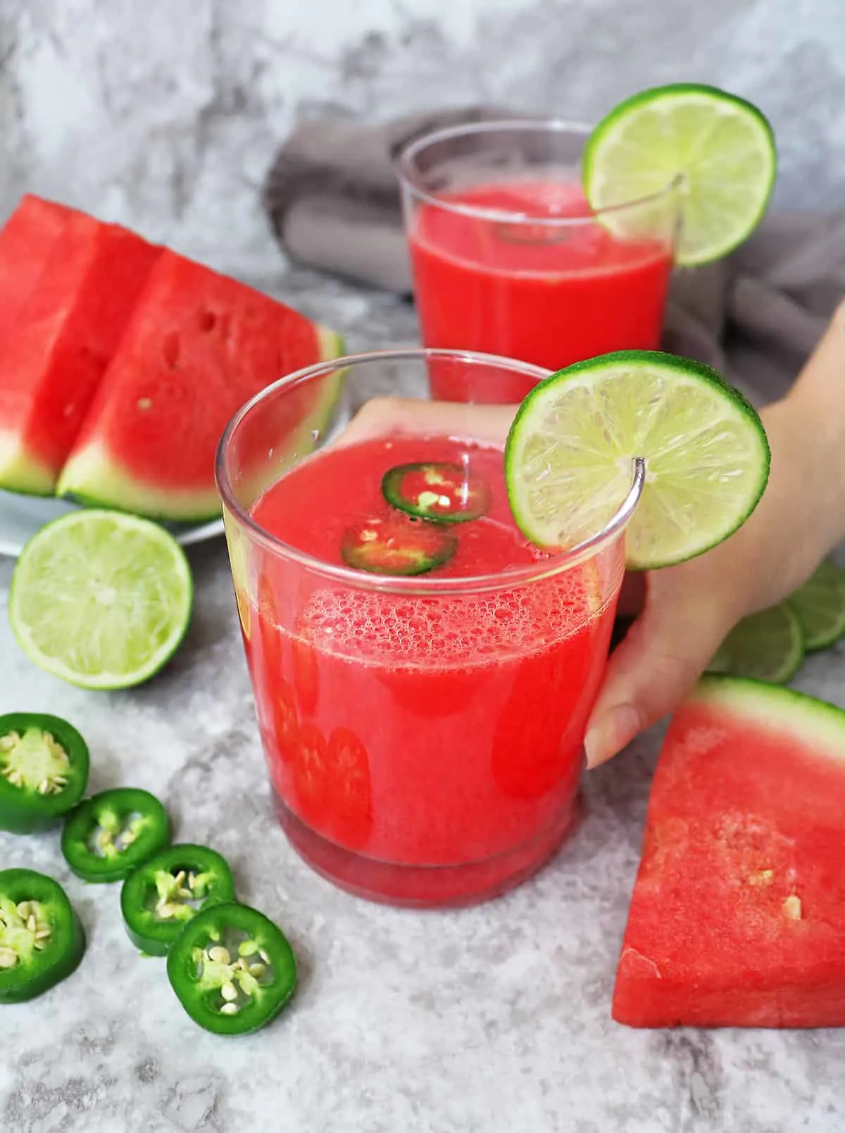 Deliciously intoxicating but not inebriating, this sweet, sour, and slightly spicy, Watermelon Paloma Mocktail is a refreshing addition to any celebration.