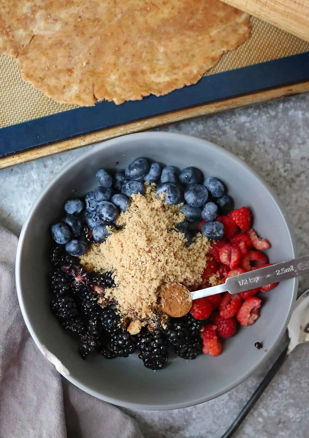 Berry filling For 3 Ingredient Rustic Tart Galette