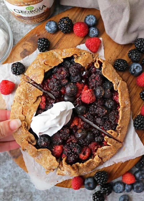 Easy Berry Galette