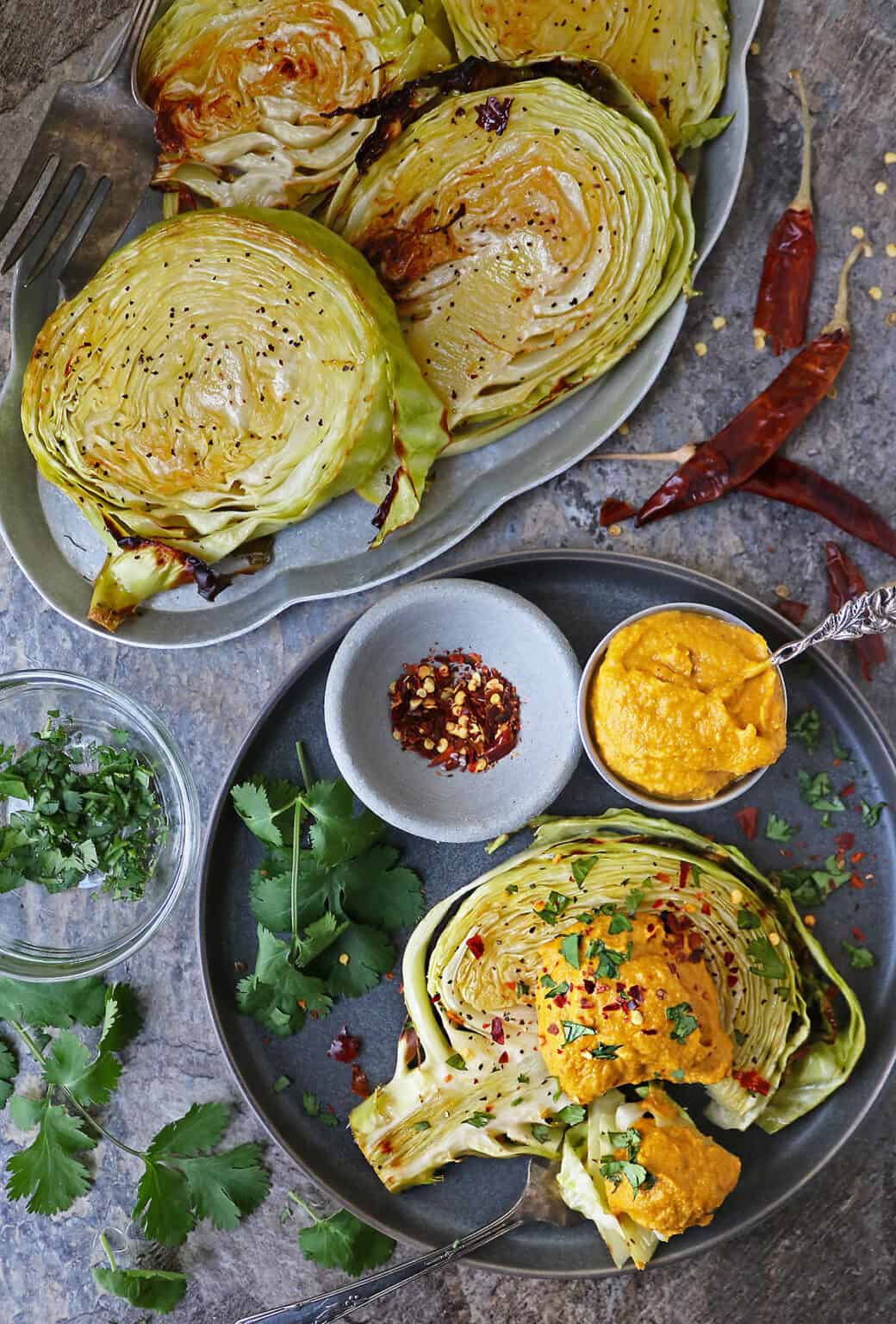 Easy Oven Roasted Cabbage Recipe - Savory Spin