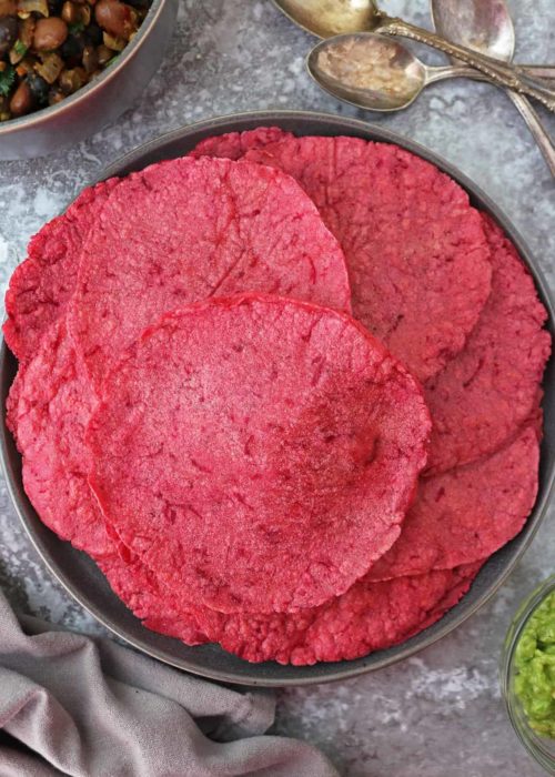 Easy Beet Tortillas Recipe (Gluten Free)