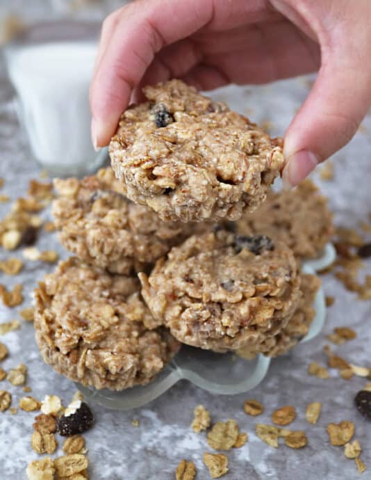 Easy No-Bake Cereal Cookies Recipe - Savory Spin