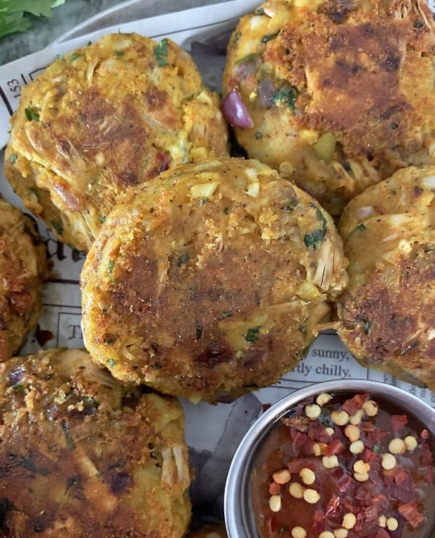 Jackfruit Cakes with Canned Green Jackfruit Savory Spin