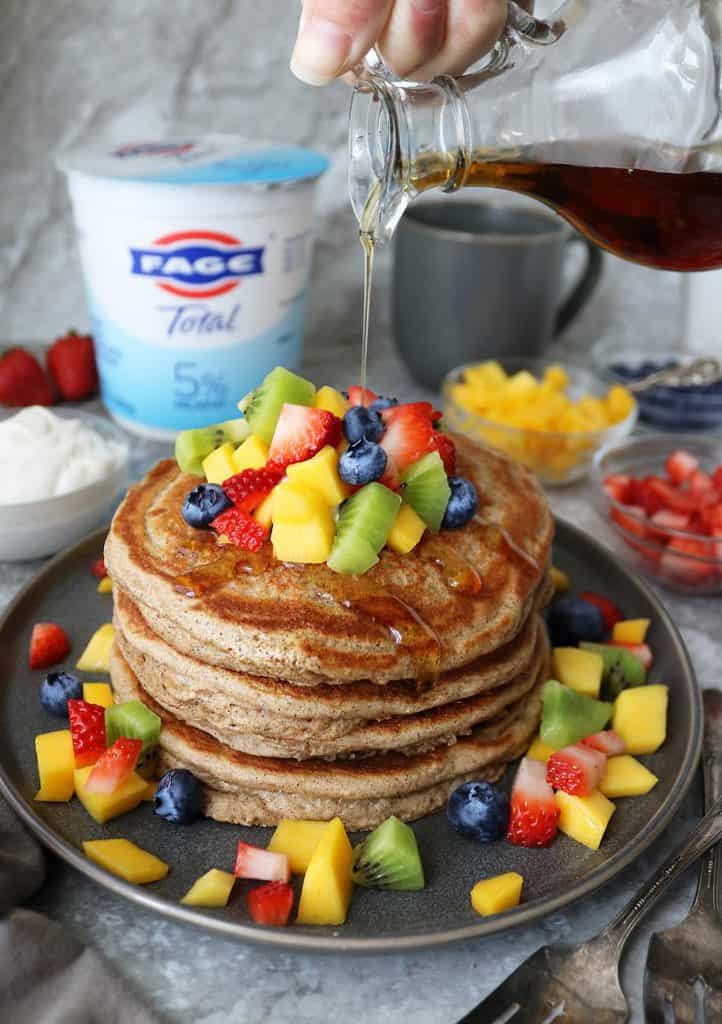 Easy Greek Yogurt Pancakes Recipe Savory Spin