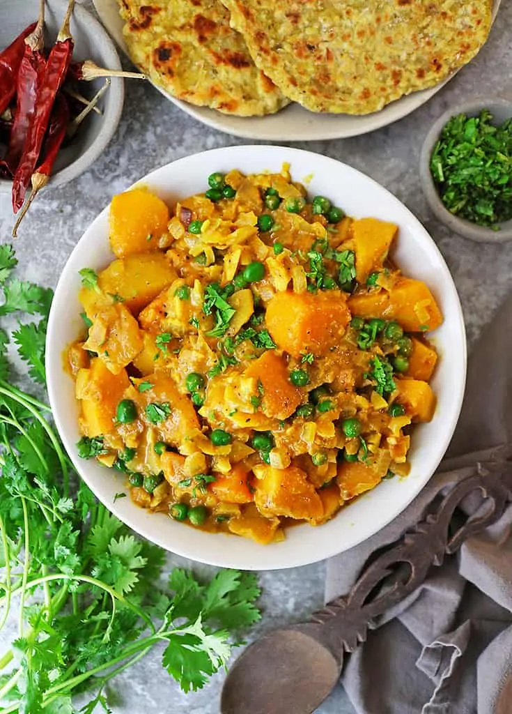 Easy Butternut squash curry with Chiltepin Wild Chile Pepper