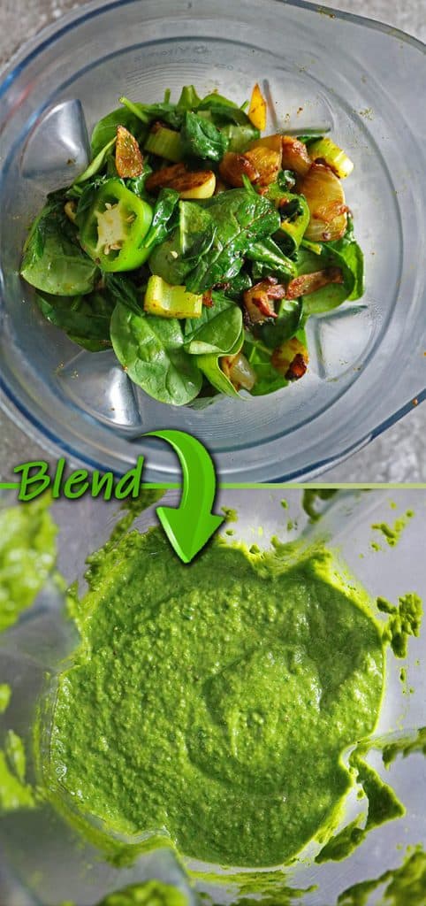 Spinach Curry Sauce with Crispy Tofu Recipe - Savory Spin