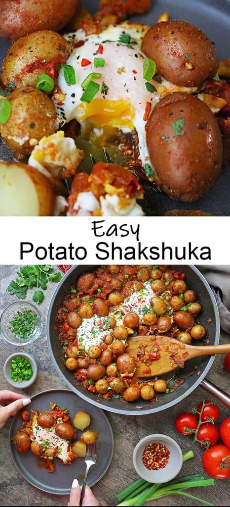Easy Potato Shakshuka - Savory Spin (A Vegetarian Recipe)