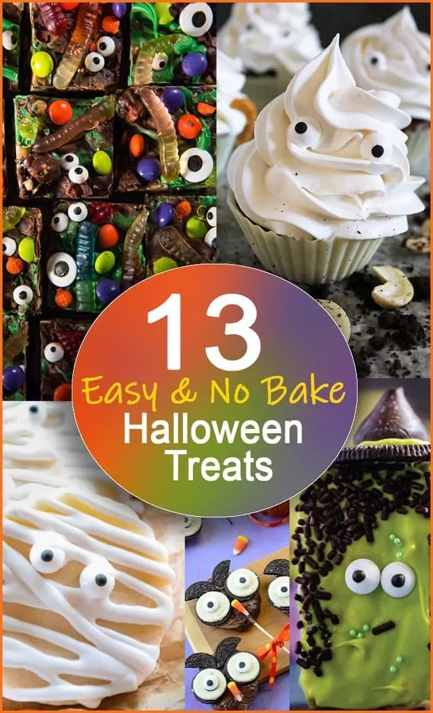 13 Easy No Bake Halloween Treats