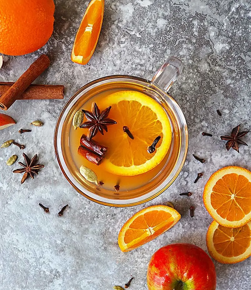 Easy Healthy Spiced Citrus Mulled Juice