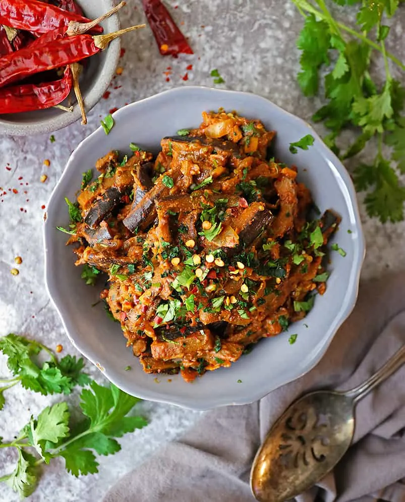 tasty vegan eggplant curry healthy