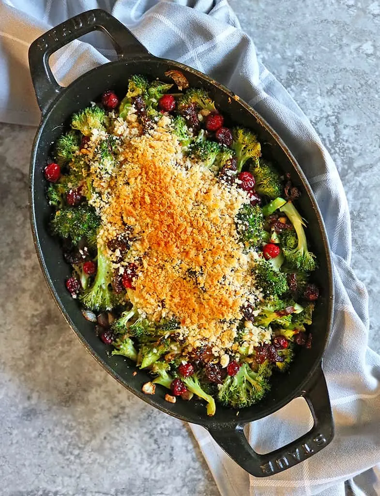 Healthy Broccoli Gratin