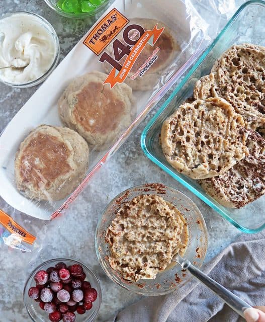 English Muffin French Toast Bake Recipe Savory Spin