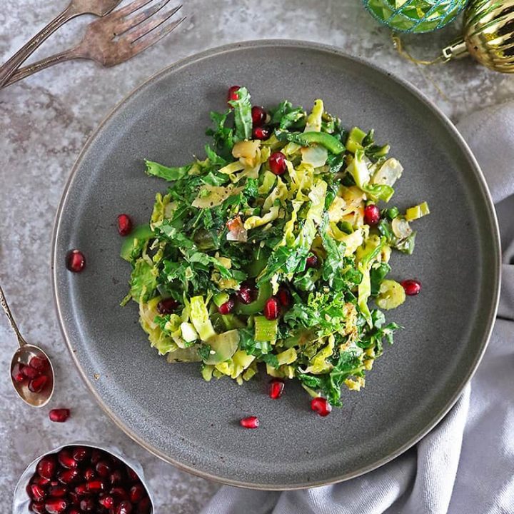 Sauteed Warm Easy Christmas Salad
