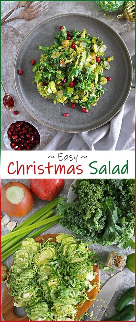 Easy Christmas Salad Recipe - Savory Spin