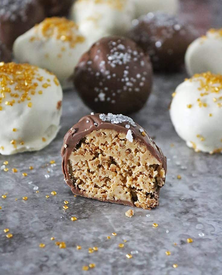 Easy No Bake Peanut Butter Balls Recipe - Savory Spin