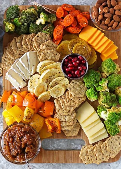 Za’atar Roasted Veggie Appetizers