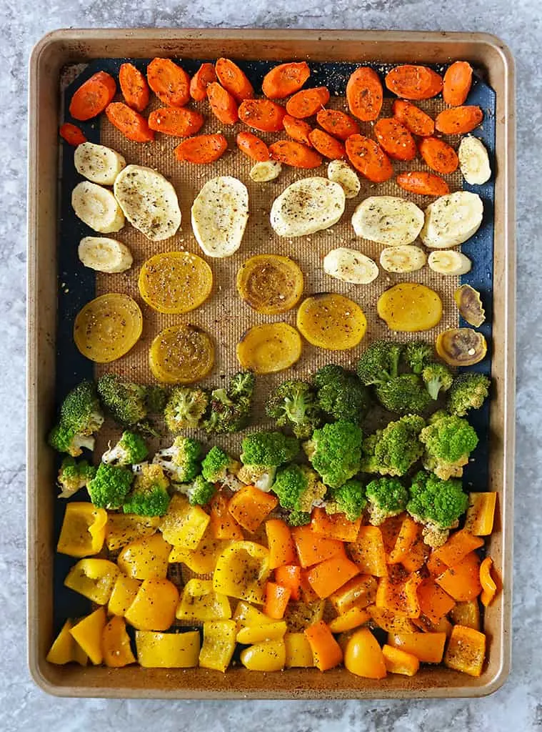 zaatar roasted veggies