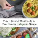 Cauliflower Jalapeño Vegan Sauce