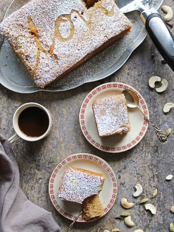 Cashew Semolina Cake Recipe (Sri Lankan Love Cake)