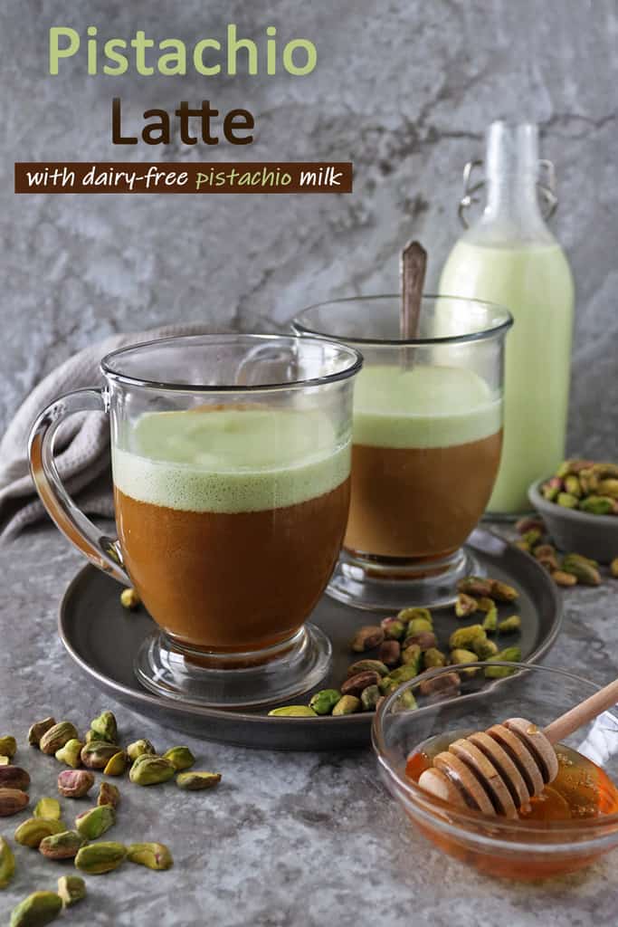 Easy Pistachio Latte Recipe (Homemade) Savory Spin