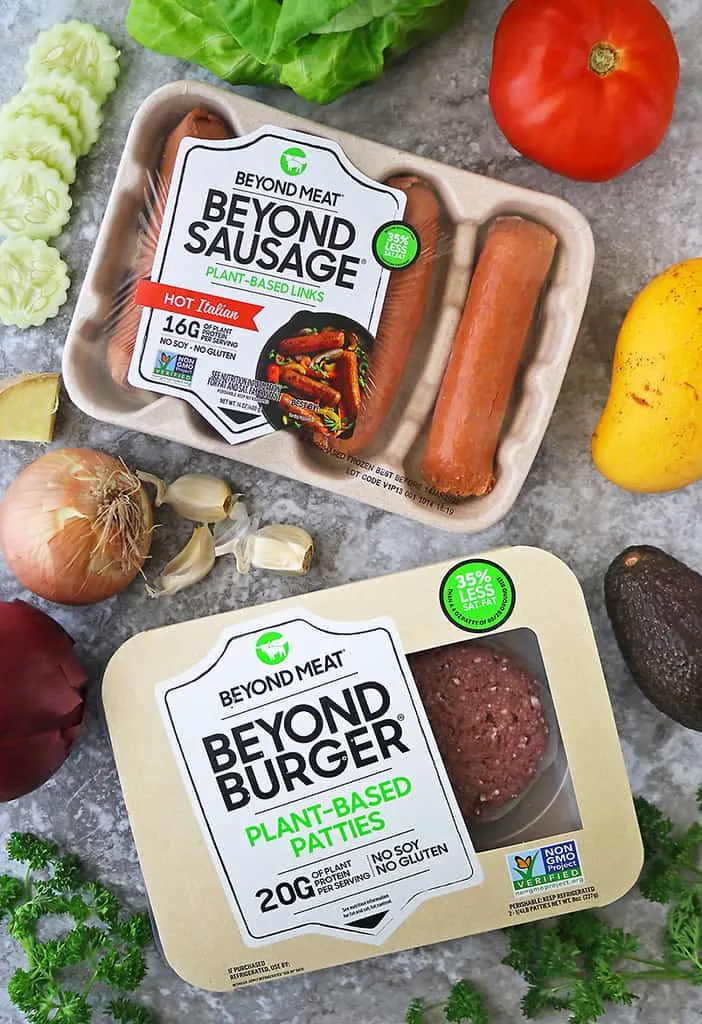 Beyond Meat Burgers And Sausage