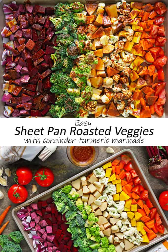 Easy Smoky Sheet Pan Oven Roasted Veggies - Make It Dairy Free