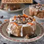 Easy Carrot Cake Cinnamon Rolls Recipe