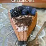 The Best No-Bake Vegan Chocolate Cheesecake