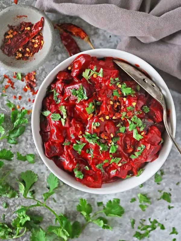 Easy Beetroot Curry