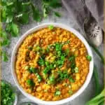 Easy Pumpkin Lentil Curry