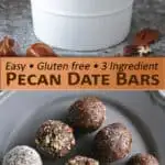 These no-bake plant-based treats are gluten-free and refined sugar-free, and the perfect midday pick-me-up.