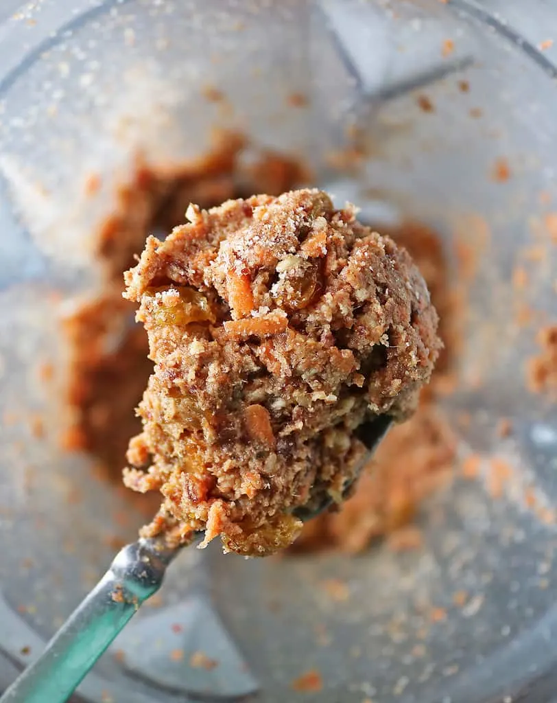 Spoonful of carrot pecan balls