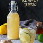 5 ingredient homemade ginger ale