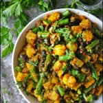 Vegetarian Comforting Green Beans And Potatoes recipe