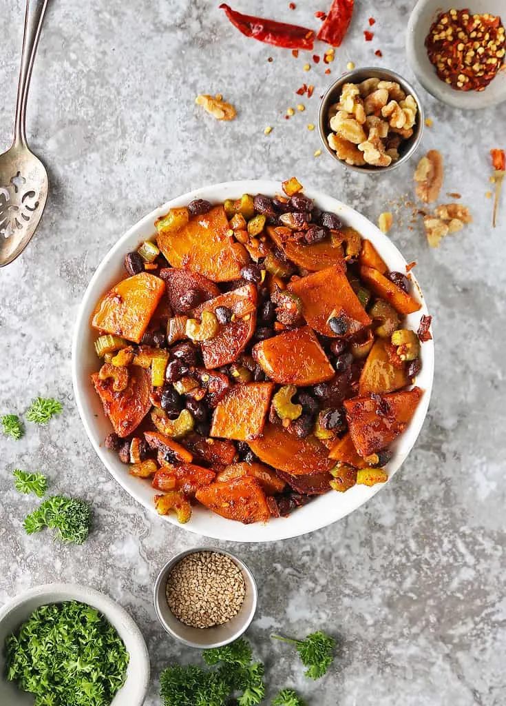 This Black Bean Golden Beets sauté shows you how to cook Golden Beets