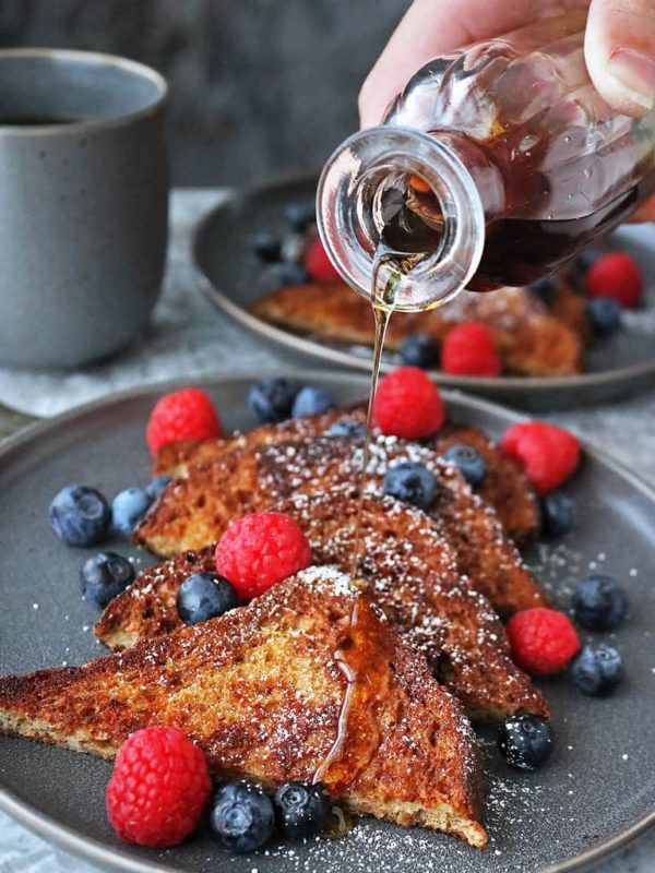 Easy Eggless French Toast Recipe