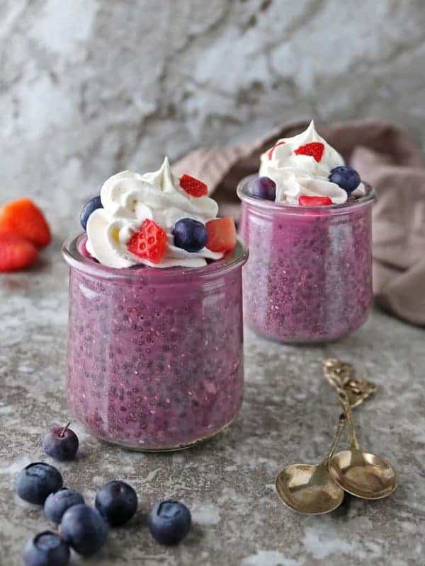 Purple Sweet Potato Chia Pudding Recipe