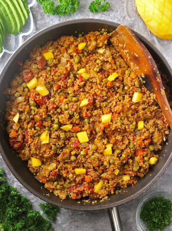 Easy One-Pot Mango Quinoa