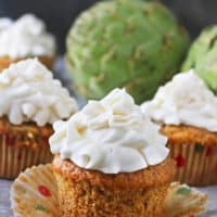 Tasty artichoke cupcake recipe